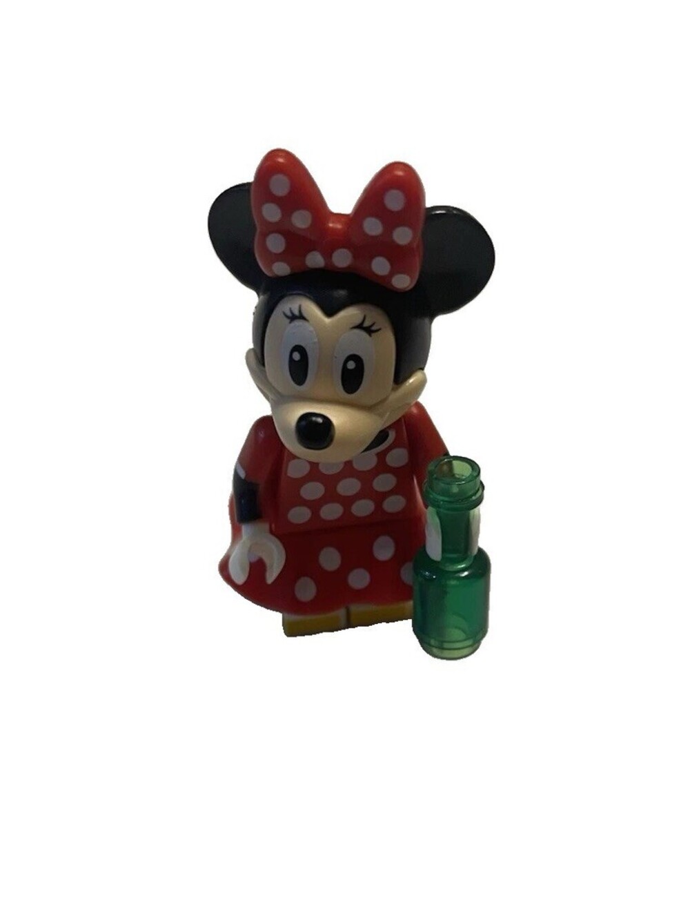 PRCK Disney Castle Minnie Mouse Minifigure - Red Polka Dot Dress